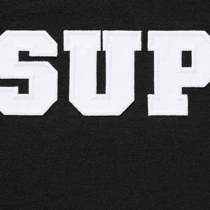 Supreme Collegiate Appliqué Tee Black