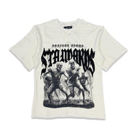 AKS Blitz Cropped Tee Cream