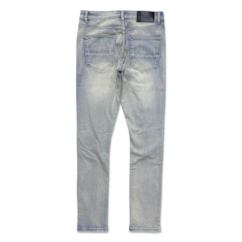 Supply Men's Distressed Skinny Jeans - Light Wash