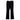 Reelistik Nyc Men's Diamond Studded stacked jeans -Jet black (RST-6036-1)