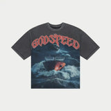 Godspeed Sea Sick Tee Grey Wash