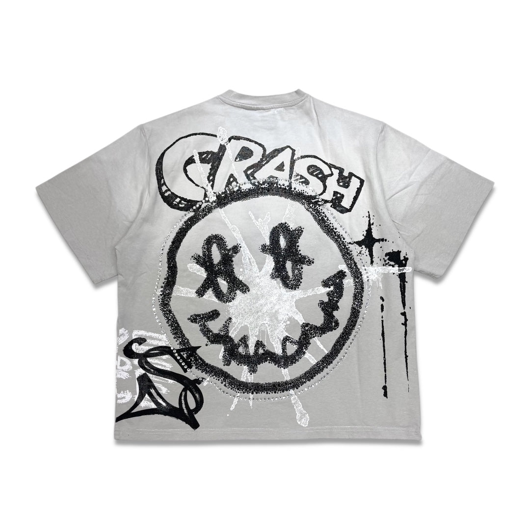 Smoke Rise Smiley tee lunar