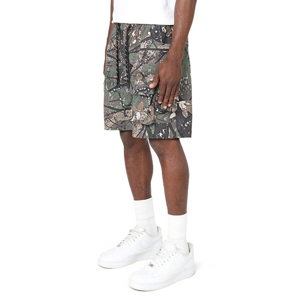Smoke Rise Utility cargo short - tree camo