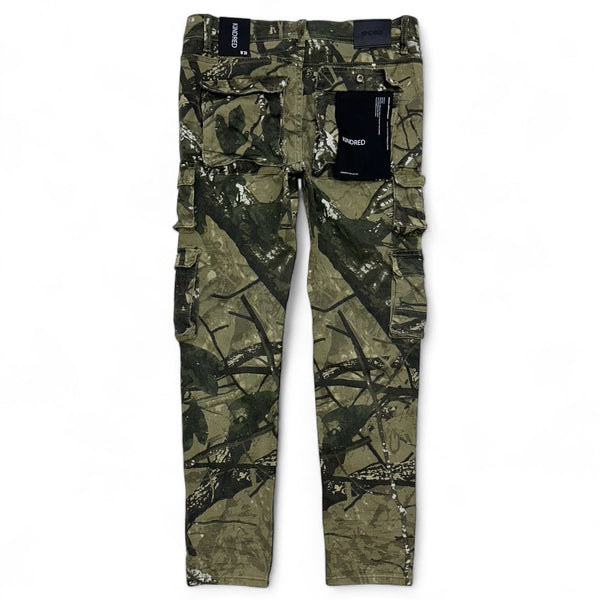Kindred (Men’s army green Camo cargo Jean)