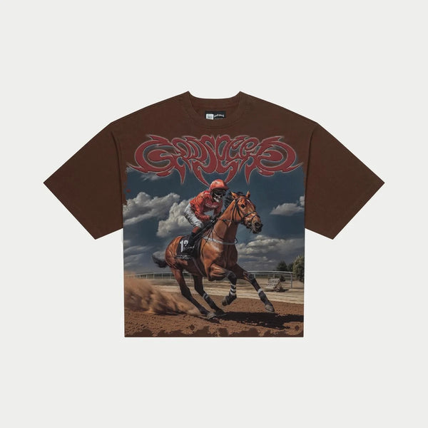Godspeed Thoroughbred Tee Mocha