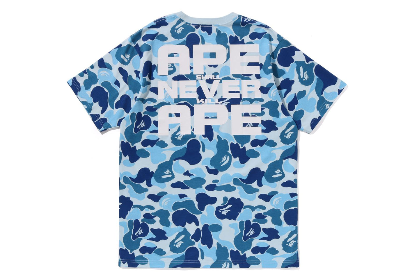Bape Men’s ABC Camo Asnka Tee Blue