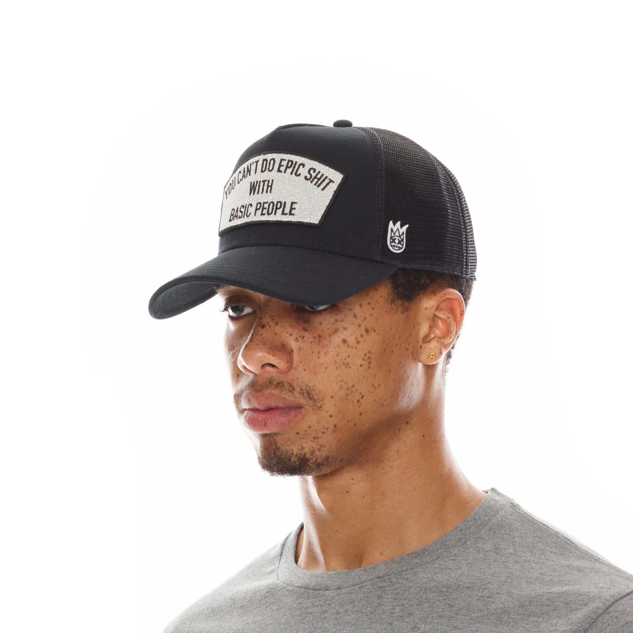 Cult of Individuality “Epic Sh*t” Trucker Hat - Black