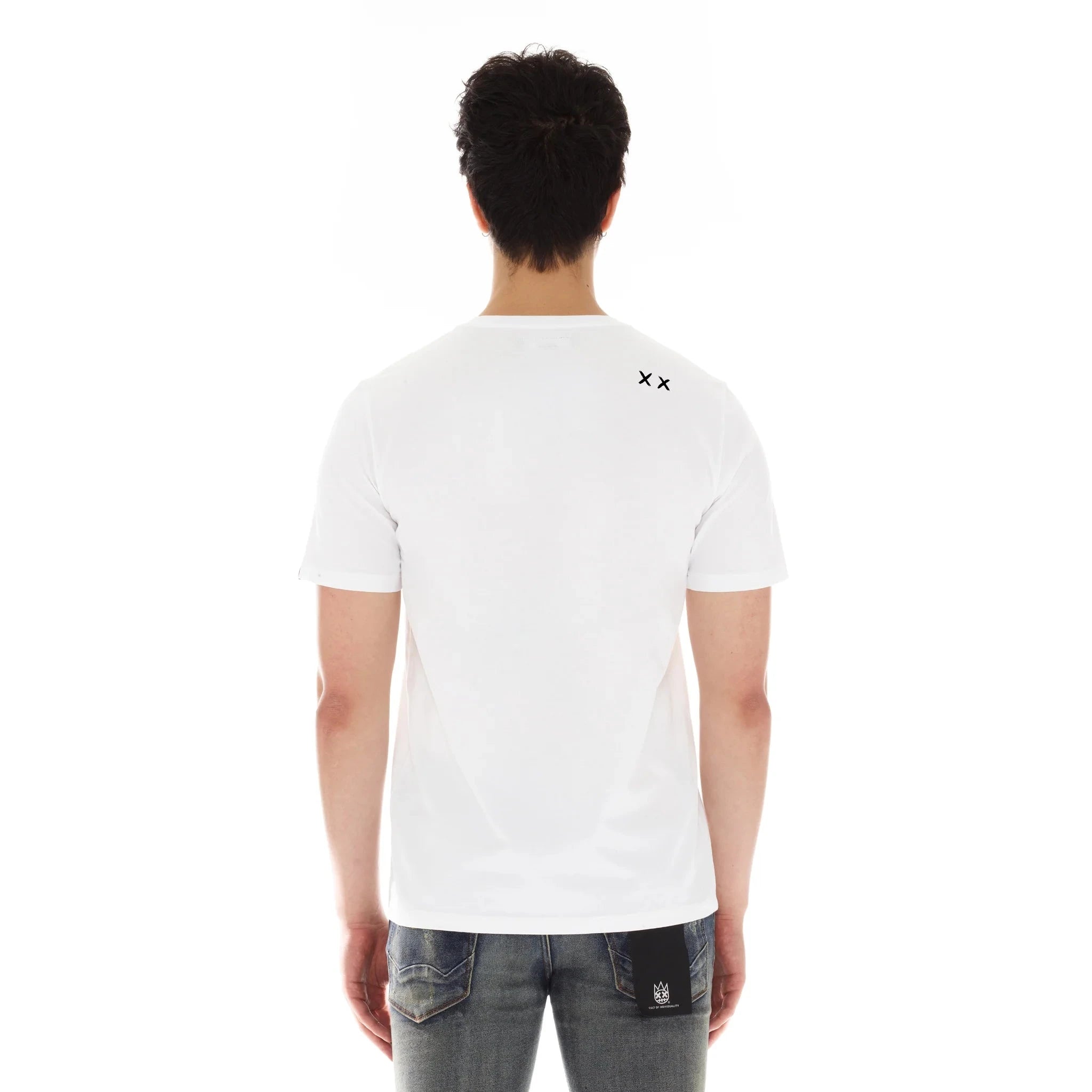Cult of Individuality Shimuchan Logo Tee - White/Black