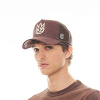 Cult of Individuality Shimuchan Trucker Hat - Vintage Brown