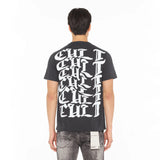 Cult of Individuality Old English Logo Tee - Steel Black