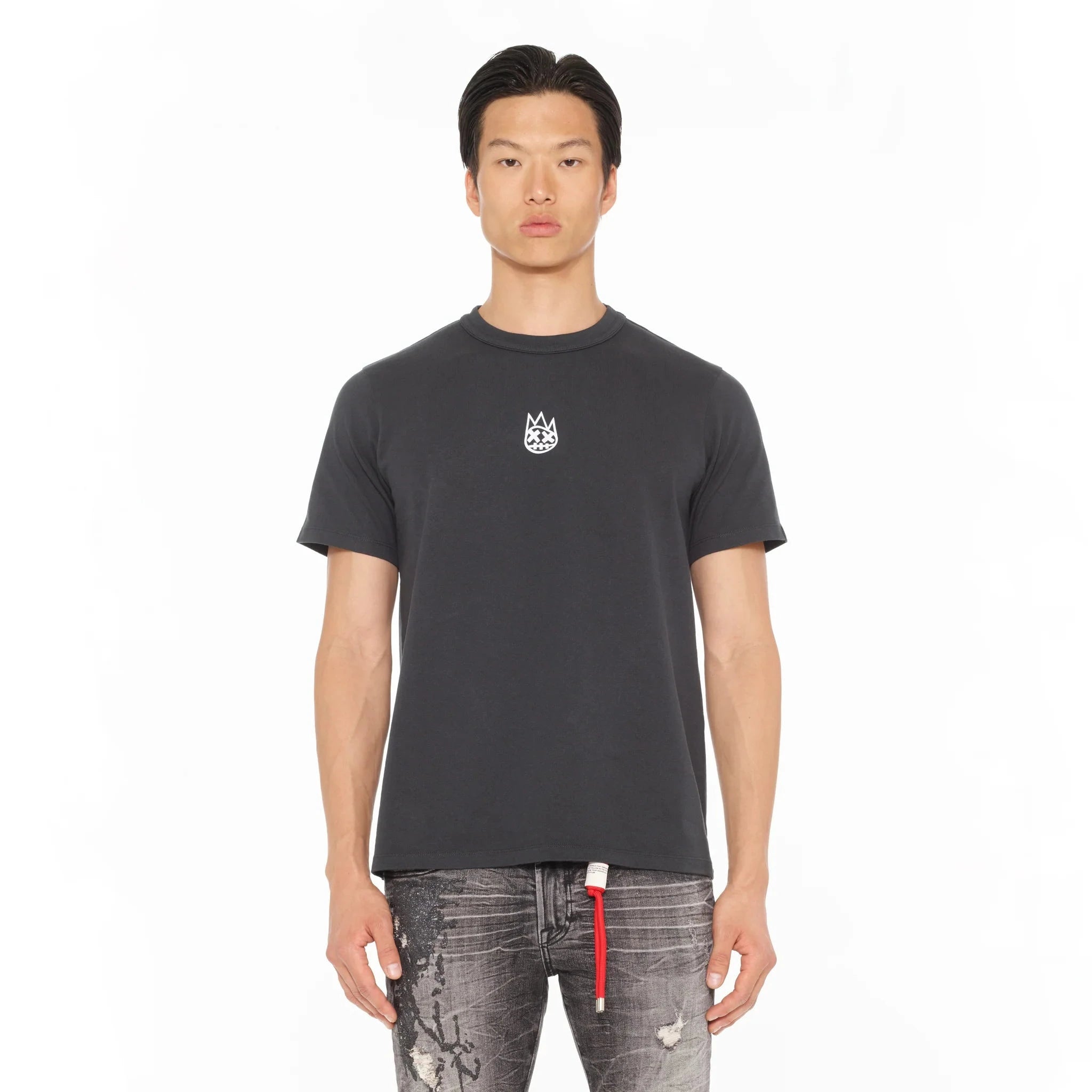 Cult of Individuality Old English Logo Tee - Steel Black