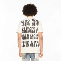Cult of Individuality "May The Bridges" Graphic Tee - Winter White