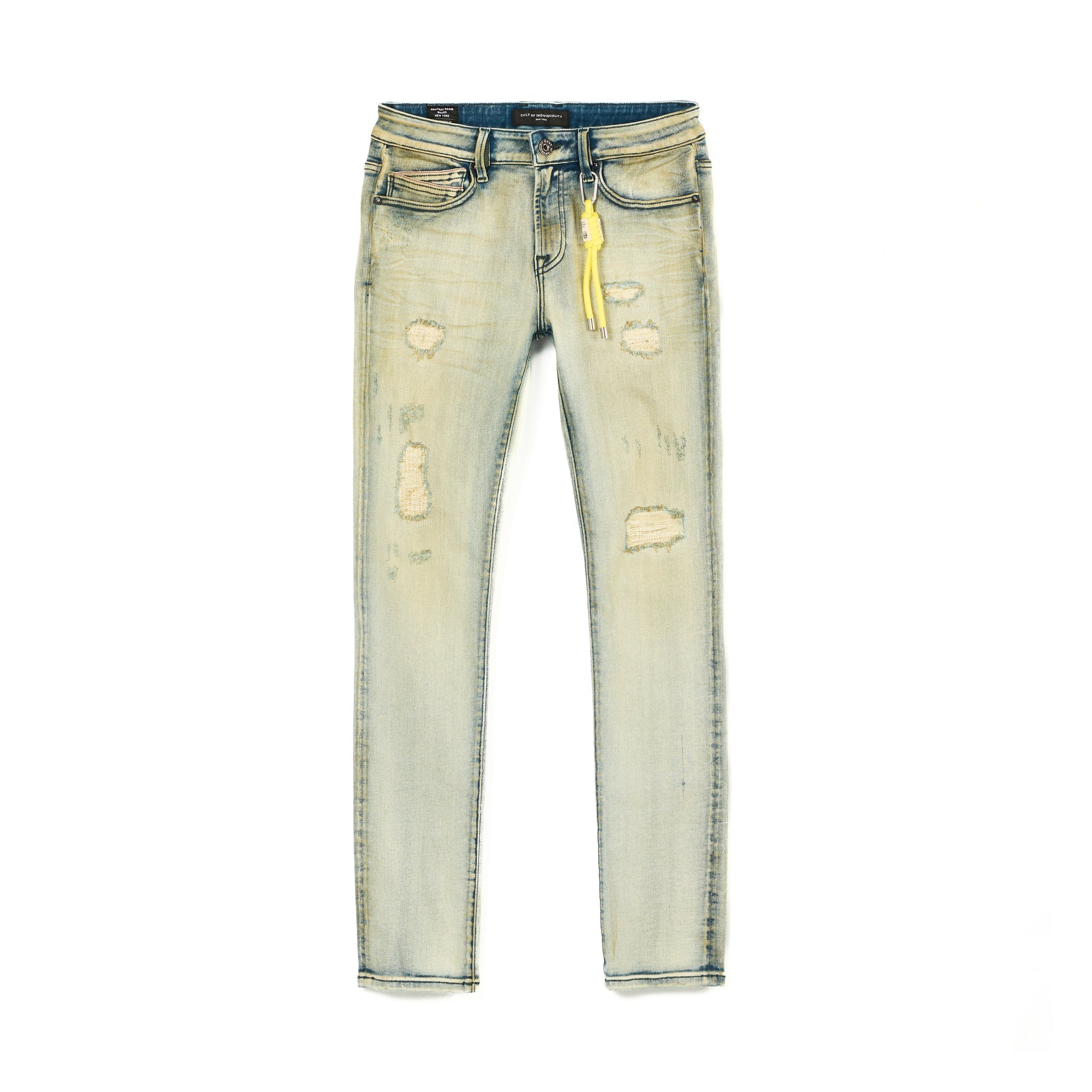 Cult of Individuality Punk Super Skinny 601 Jeans – Clay Wash