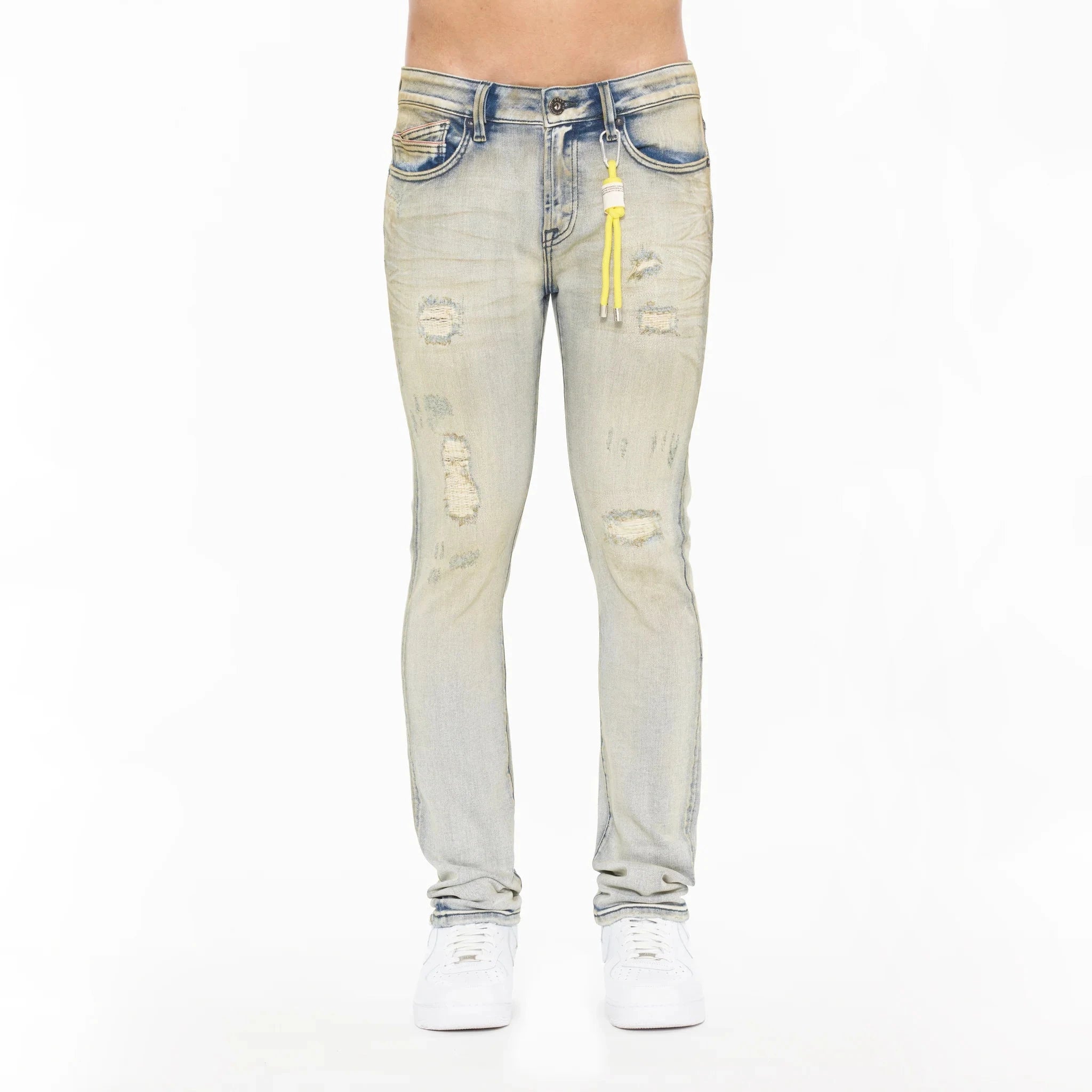 Cult of Individuality Punk Super Skinny 601 Jeans – Clay Wash