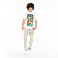 Cult of Individuality Punk Super Skinny 601 Jeans – Clay Wash