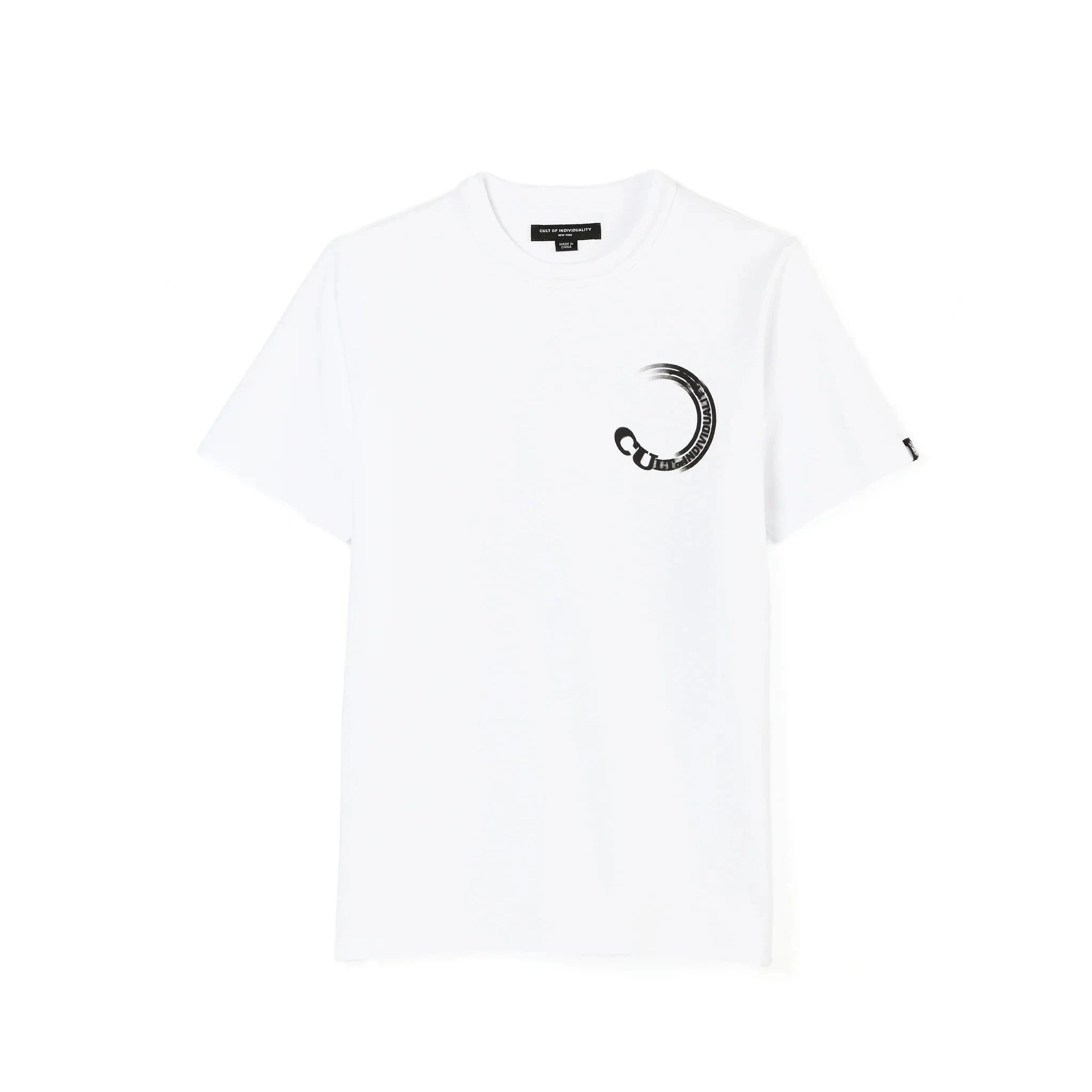 Cult of Individuality Gradient Logo Tee - White