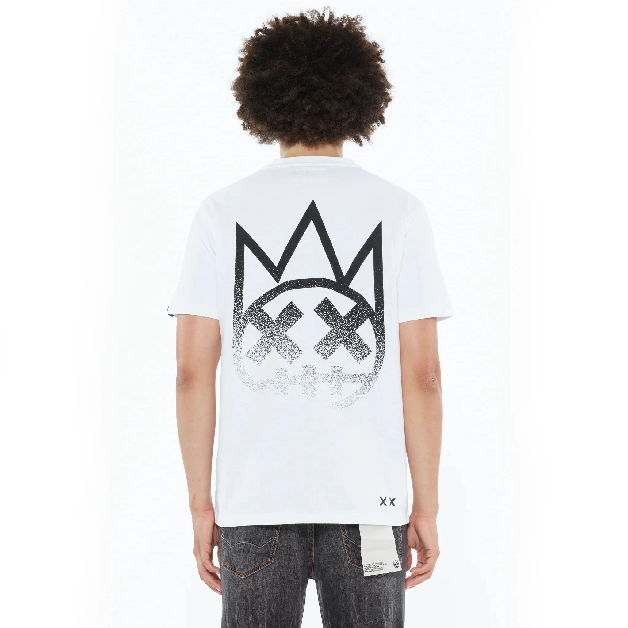 Cult of Individuality Gradient Logo Tee - White