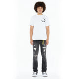 Cult of Individuality Gradient Logo Tee - White