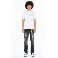 Cult of Individuality Gradient Logo Tee - White