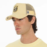 Cult of Individuality Clean Logo Mesh Trucker Hat – Banana Yellow