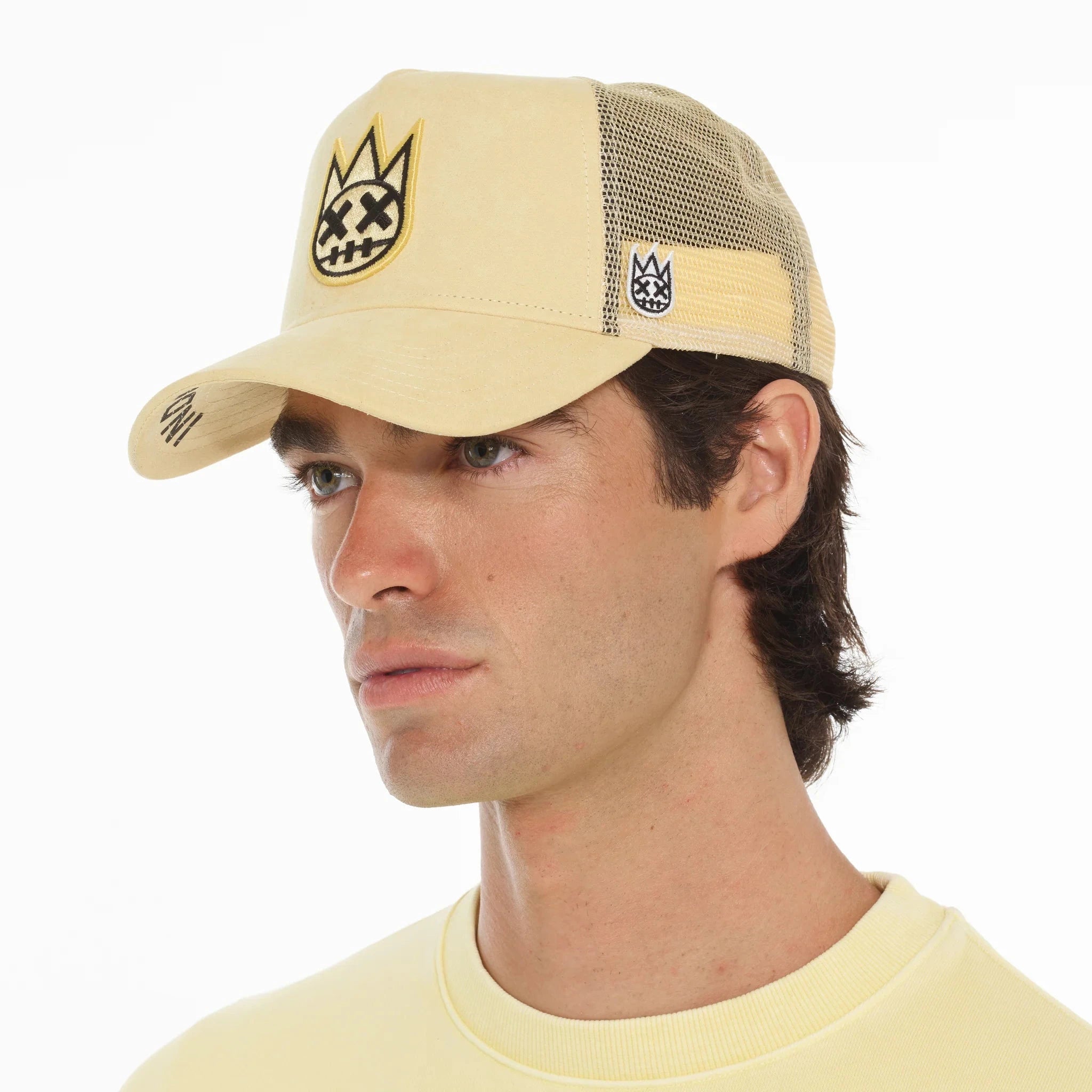 Cult of Individuality Clean Logo Mesh Trucker Hat – Banana Yellow