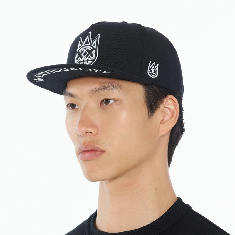 Cult of Individuality Cult Logo Trucker Hat – Black Mesh