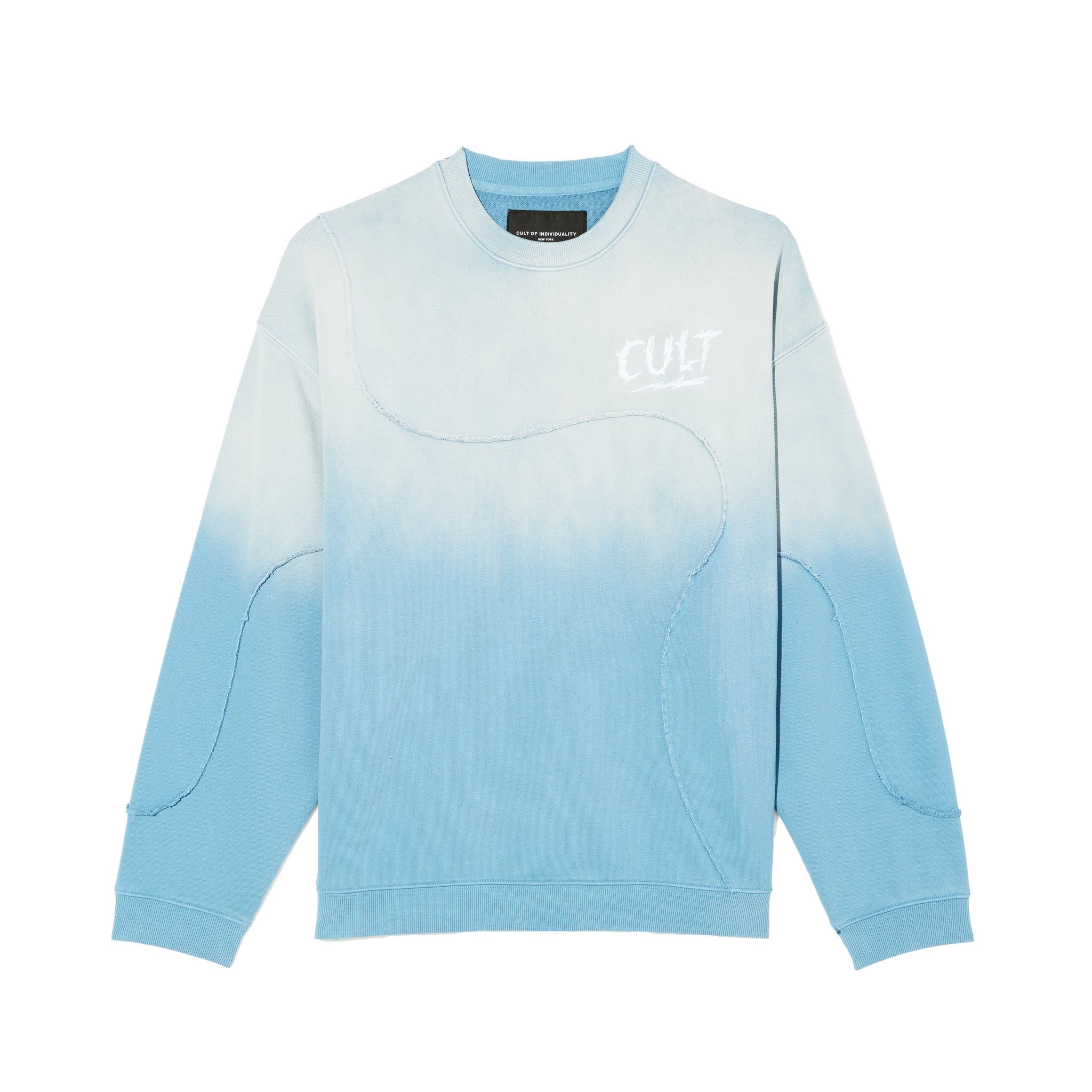 Cult Of Individuality Novelty Sweatshirt Blue Steel