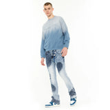 Cult Of Individuality Novelty Sweatshirt Blue Steel