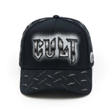 Cult Of Individuality Logo Mesh Back Trucker Hat Instruments Black