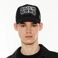 Cult Of Individuality Logo Mesh Back Trucker Hat Instruments Black
