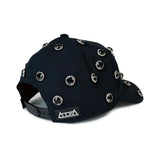 Cult Of Individuality X El Alfa Logo Crystal 5 Panel A Frame Trucker Hat Black