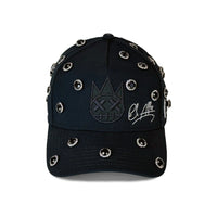 Cult Of Individuality X El Alfa Logo Crystal 5 Panel A Frame Trucker Hat Black