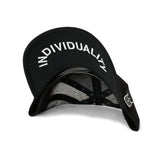 Cult Of Individuality Crystal Logo Mesh Back Trucker Hat Black