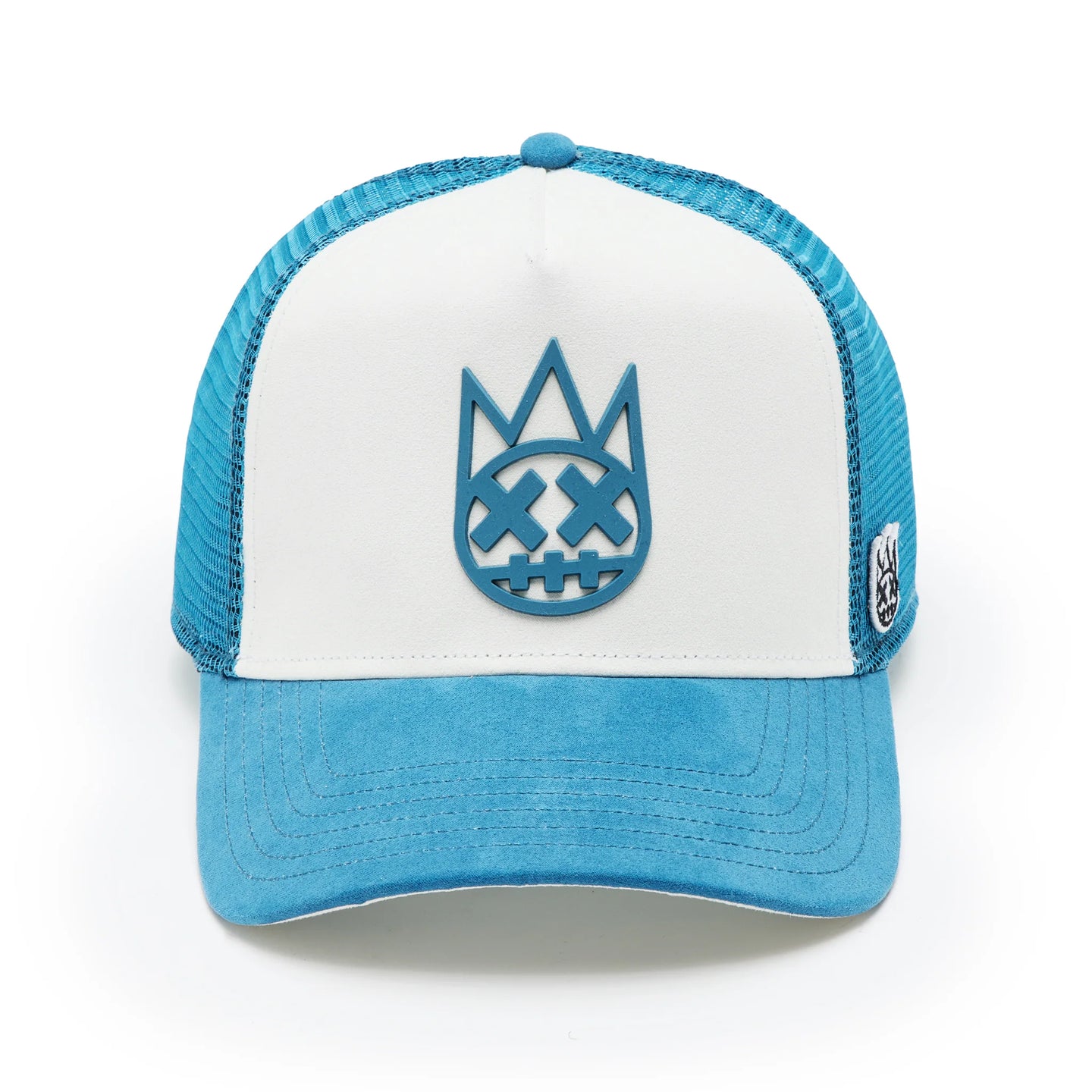 Cult Of Individuality Logo Mesh Trucker Hat "Shimuchan" Winter White