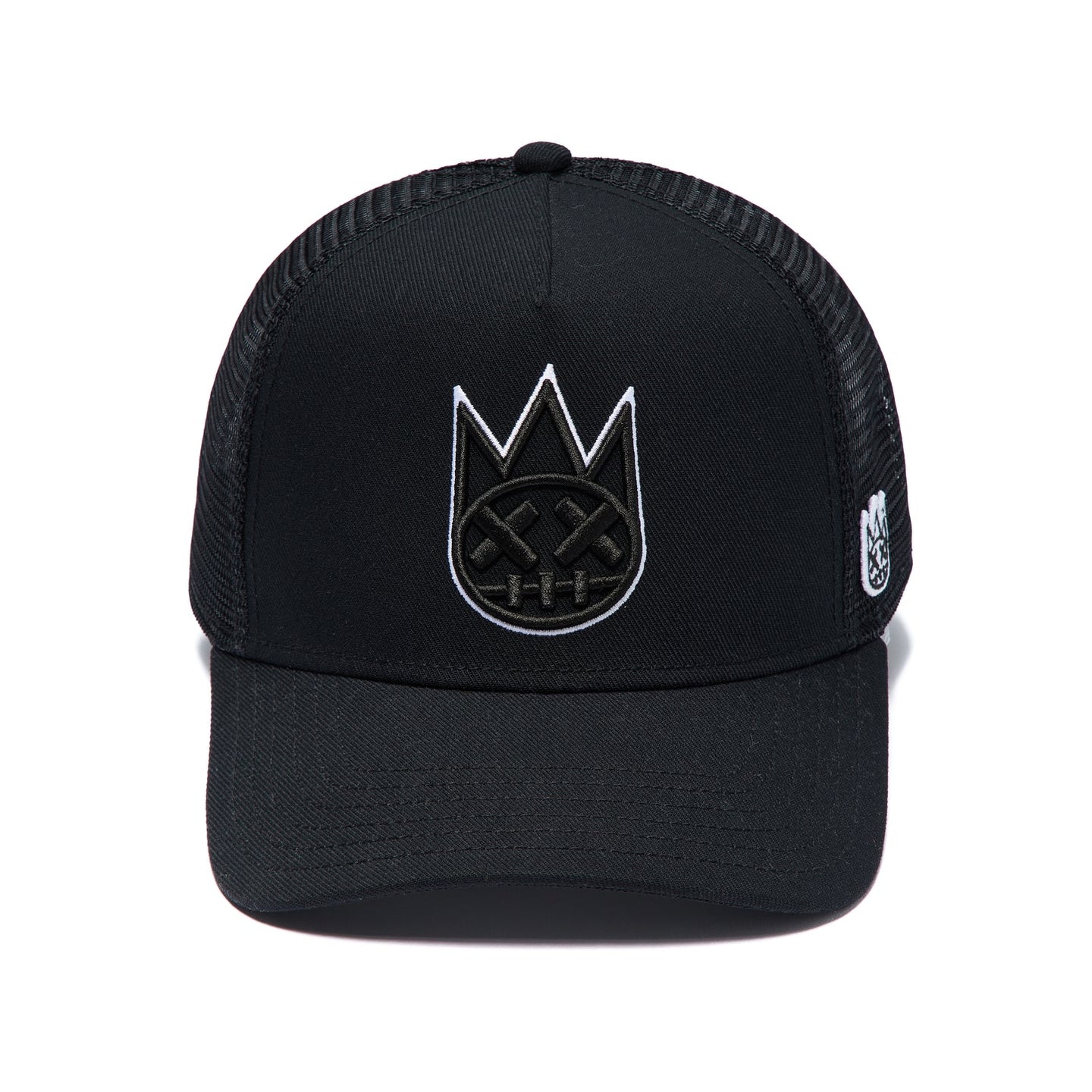 Cult Of Individuality Logo Mesh Back Trucker Hat Black