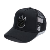 Cult Of Individuality Logo Mesh Back Trucker Hat Black