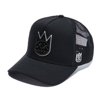 Cult Of Individuality Logo Mesh Back Trucker Hat Black
