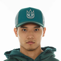 Cult Of Individuality Logo Mesh Back Trucker Hat Bayberry