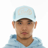 Cult Of Individuality Mesh Back Community Trucker Hat Blue Glow
