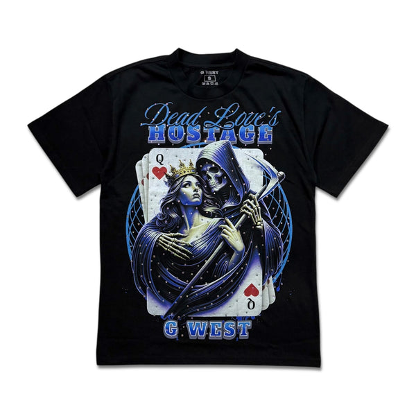 G west Rhinestone Dead lover Black/Blue