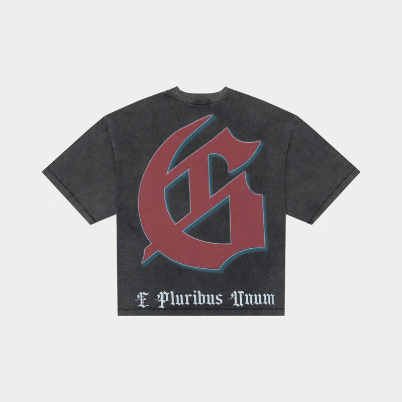 Godspeed Checkmate Tee Grey wash