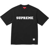 Supreme Collegiate Appliqué Tee Black