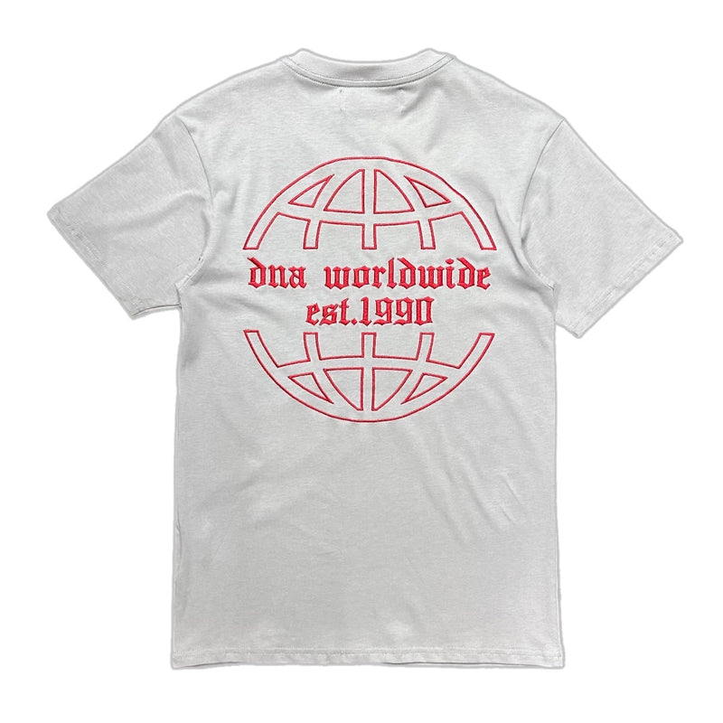 Dna premium (grey/red worldwide t-shirt)