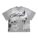 Smoke Rise Smiley tee lunar