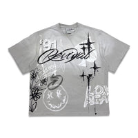 Smoke Rise Smiley tee lunar