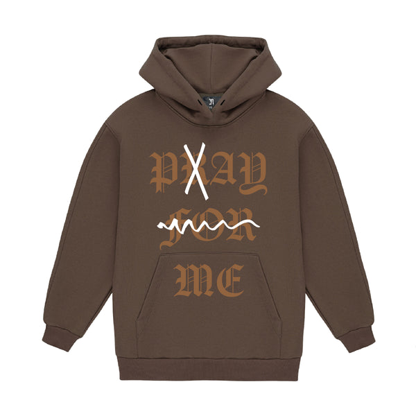 November reine (Brown “Pray hoodie)