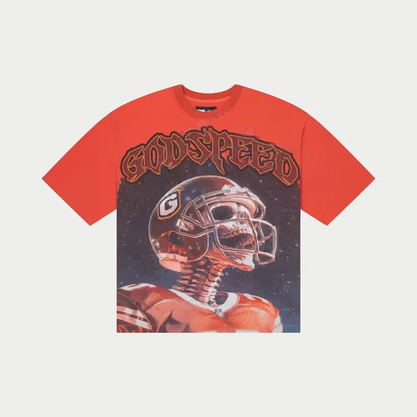 Godspeed Morale T-shirt Lava Red