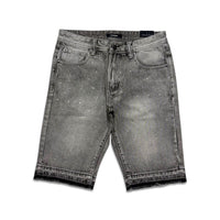 Kindred Men’s Rhinestone denim short Grey