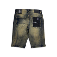 C'est La Vie Vintage Denim Shorts Dark Indigo