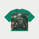 Godspeed Biker Nation Tee Shamrock Green